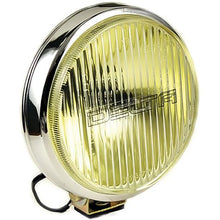 Delta Lights; Thinline 6" Fog Light Kit; Chrome Housing; Amber Lens; Halogen