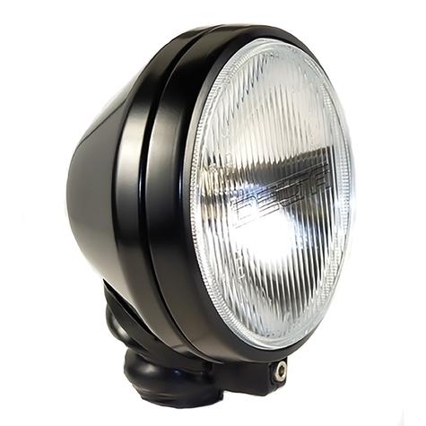 Delta Lights; 6.3" Competition Series Light Kit; Black Housing; 25W, 6,000K LED Bulbs