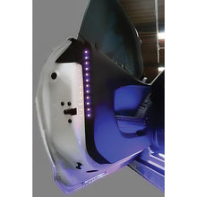Delta Lights; 2x12 2 Door Safety LED Light Strip; Blue