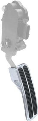 Lokar CTS-V Drive-By-Wire Pedal Pad - Brushed w/Rubber Inserts