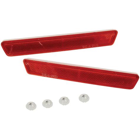 1999-2004 Mustang; Rear Bumper; Reflector Set
