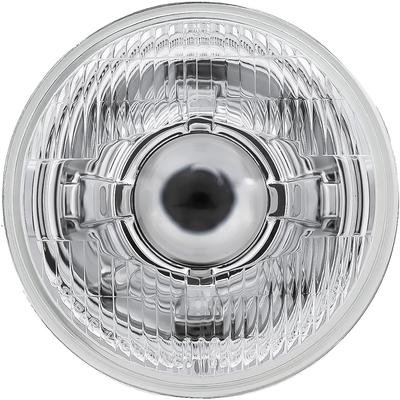 Dapper Lighting; 575 5-3/4" Projector Headlight; High/Low; LED 30W/2400 Lumens; Chrome Housing; Chrome Shroud; OE Style 