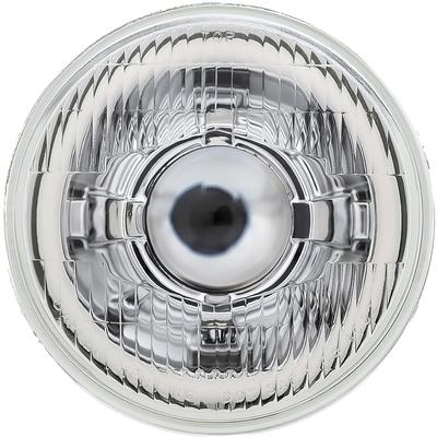 Dapper Lighting; 575 5-3/4" Projector Headlight; High/Low; LED 30W/2400 Lumens; Chrome Housing; Chrome Shroud; OE Style 