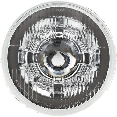Dapper Lighting; 575 5-3/4" Projector Headlight; High/Low; LED 30W/2400 Lumens; Chrome Housing; Chrome Shroud; OE Style 