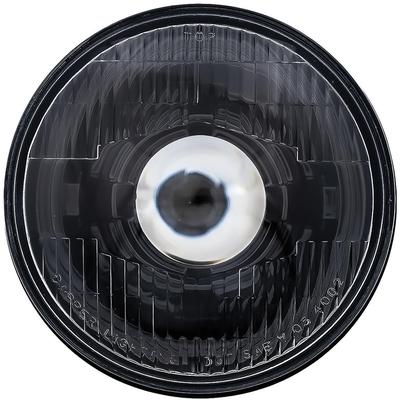 Dapper Lighting; 575 5-3/4" Projector Headlight; High/Low; LED 30W/2400 Lumens; Black Housing; Black Shroud; OE Style Gl