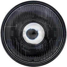 Dapper Lighting; 575 5-3/4" Projector Headlight; High/Low; LED 30W/2400 Lumens; Black Housing; Black Shroud; OE Style Gl