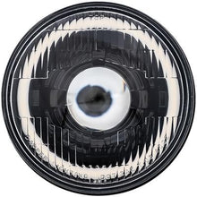 Dapper Lighting; 575 5-3/4" Projector Headlight; High/Low; LED 30W/2400 Lumens; Black Housing; Black Shroud; OE Style Gl
