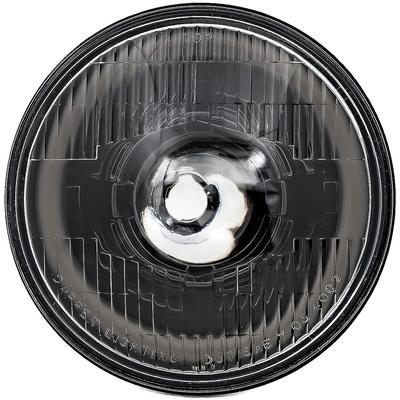 Dapper Lighting; 575 5-3/4" Projector Headlight; High/Low; LED 30W/2400 Lumens; Black Housing; Black Shroud; OE Style Gl