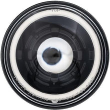 Dapper Lighting; 575 5-3/4" Projector Headlight; High/Low; LED 30W/2400 Lumens; Black Housing; Black Shroud; Clear Glass