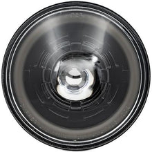 Dapper Lighting; 575 5-3/4" Projector Headlight; High/Low; LED 30W/2400 Lumens; Black Housing; Black Shroud; Clear Glass