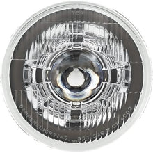Dapper Lighting; LED Seven Projector Headlight; High/Low Beam; Chrome Housing; OE Style Glass Lens; Smoked HDR Switchbac