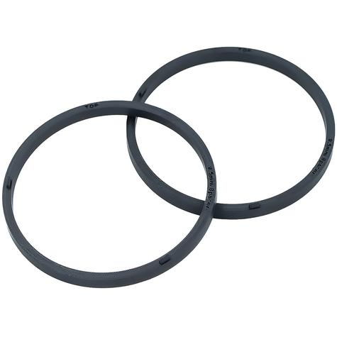 Dapper Lighting Headlamp Spacers; 7 Inch Round; 0.250 Inch Thick