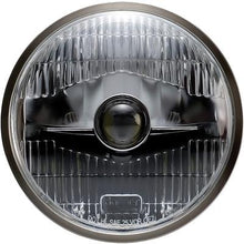 Dapper Lighting; OE7 7-Inch Projector Headlights; High/Low; 28W LED; Chrome Housing; OE Style Glass Lens; w/o Halo