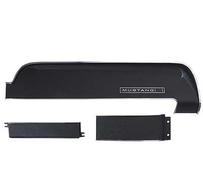 1967-68 Ford Mustang; ABS Dash Trim Kit; Standard Interior; w/o AC; 3 Pieces