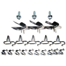 The Right Stuff 1970-74 Mopar E-Body 21-Piece, 5/16" &amp; 3/8" &amp; 1/4" Fuel Line Clip Set - (ECS007)