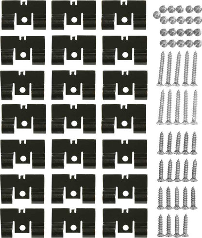 EL51619 - 1959-60 El Camino 73 Piece Bed Molding Clip Set