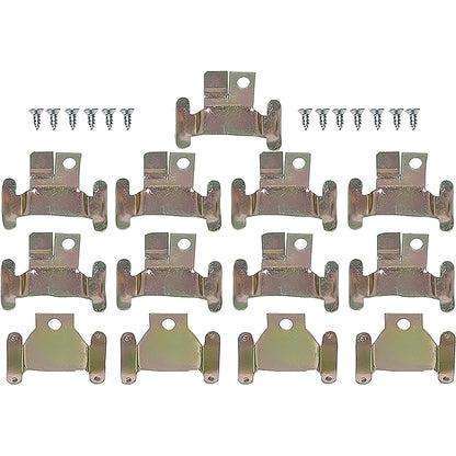 EL83434 - 1959-60 Impala / Full-Size / El Camino Lower Windshield Molding Clip Set
