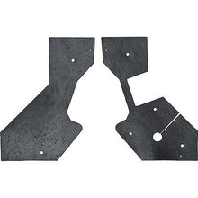 1967-69 Firebird; Grill Opening to Radiator Support Closeout Seal Set; Models With AC