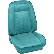 1967 Firebird; Complete Front/Rear Upholstery Set; Standard/Deluxe Interior; Buckets w/ Fixed Rear Seat; Turquoise