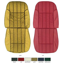 1969 Firebird; Complete Upholstery Set; Comfortweave; Fold Down Seat; Black