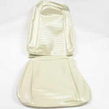1968 Firebird; Bucket Seat Upholstery Set; Standard/Deluxe Interior; Front Only; Pearl Parchment
