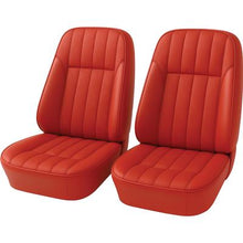 1968 Firebird; Front Bucket Seat Upholstery Set; Custom Interior; Red