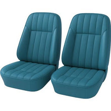 1968 Firebird; Front Bucket Seat Upholstery Set; Custom Interior; Turquoise