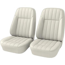 1968 Firebird; Front Bucket Seat Upholstery Set; Custom Interior; Pearl Parchment