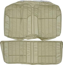 1968 Firebird; Rear Fixed Bench Seat Upholstery Set; Custom Interior; Gold