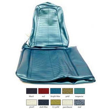 1967 Firebird; Complete Front/Rear Upholstery Set; Standard/Deluxe Interior; Bench w/ Fixed Rear Seat; Bright Blue