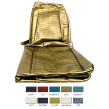 1967 Firebird; Complete Front/Rear Upholstery Set; Standard/Deluxe Interior; Bench w/ Fixed Rear Seat; Gold