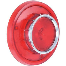 1956 Ford; Taillight Lens; FoMoCo Script; Red Plastic