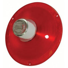 1961 Ford; Taillight Lens; w/ Clear Backup; Red Plastic