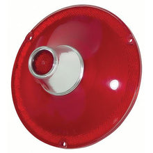 1961 Ford; Taillight Lens; w/o Clear Backup; Red Plastic