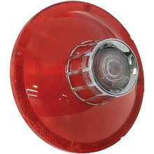 1963 Ford; Taillight Lens; w/ Clear Backup; Standard; Red Plastic