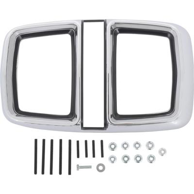 1967 Ford Fairlane; Except Wagon & Ranchero; Tail Lamp Bezel; With Hardware; LH Or RH; Chrome