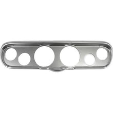 1966 Ford Mustang Brushed Aluminum 6 Hole Gauge Panel