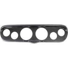 1966 Ford Mustang Carbon Fiber Look 6 Hole Gauge Panel