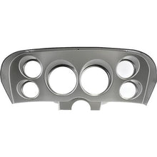 1969-70 Ford Mustang 6-Gauge Dash Panel; (2) 5" (4) 2-1/16" Holes; Brushed Aluminum