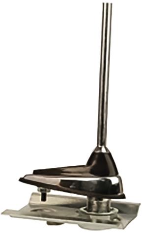 1958-59 Ford Fairlane, Galaxie, Victoria; Radio Antenna Assembly; Cowl Mount