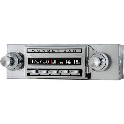 1961-62 Corvette; Bluetooth; AM/FM Reproduction Radio