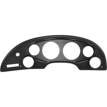 1994-2004 Ford Mustang; 6 Hole Gauge Panel; w/ Rear Defroster; Black