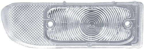 1967 Pontiac Firebird; Park Lamp Lens; RH Passenger Side