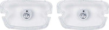 1969 Pontiac Firebird; Front Park Lamp Lens; Pair