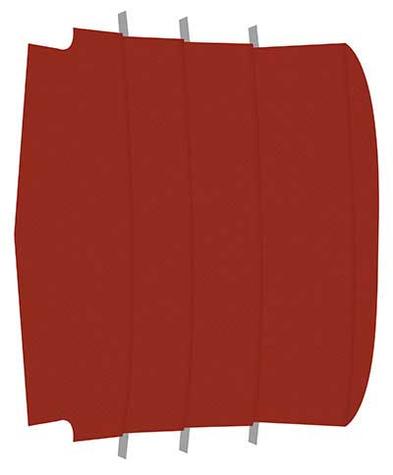 1965-68 Mustang Fastback Reproduction Vinyl Headliner - Bright Red