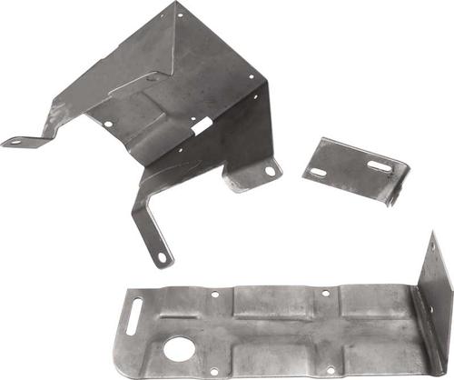 1969-72 Firebird, Trans Am, GTO, Lemans; 8 Track Mounting Bracket Set; 3 Piece Set
