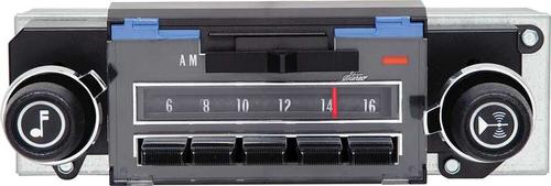 1971-76 Nova; Bluetooth; AM/FM Reproduction Radio With Correct Knobs
