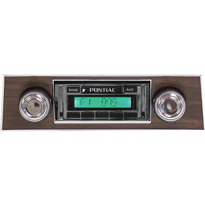 1967-68 Firebird - Am/Fm Stereo Radio (200W) - Walnut & Chrome Face