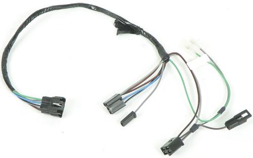 1970-76 Pontiac Firebird; Air Conditioning Control Wiring Harness; Dash Side; Under Dash Blower Switch Section