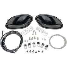 Fesler USA; Inner Door Handles; Solid Color w/ Black Anodized Finish